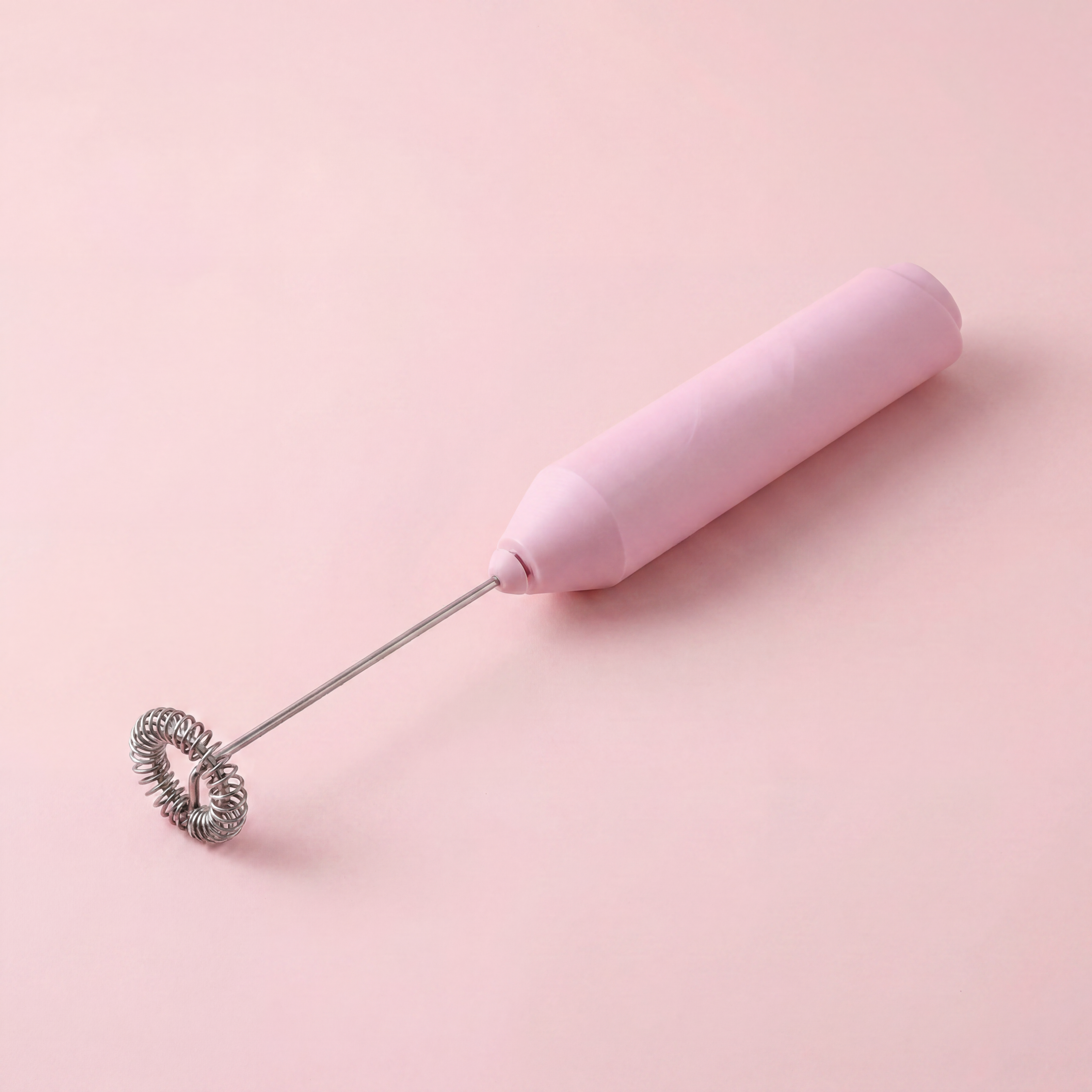 Pink Electric Frother